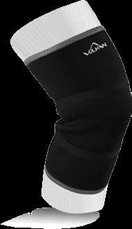additional support and stability around the knee joint.
