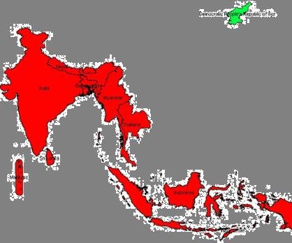 Indonesia A rapidly developing country with serious problems in Infectious disease Malaria: 15 million cases and 42,000 deaths/year (2005) - highest case number