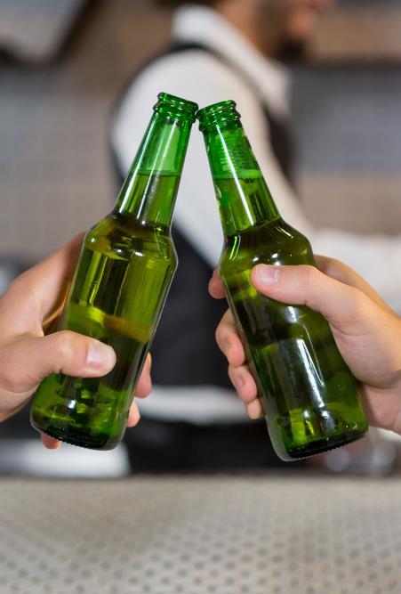Alcohol in College College students drink more than non-college peers Persistent public health issue: hangovers, lowered academic performance, DUI arrests, risky sexual behavior, sexual and
