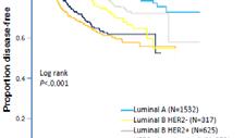 1028 German meta-analysis: Prognosis of patients without / with pcr by subtype pcr is a surrogate for