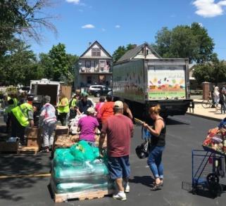 The new mobile pantry is held at the DePaul Apartments located at 238 Ontario Street in Riverside on the 1st Friday of each month.