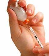 Insulin Administration, Devices Insulin delivery devices: Syringes Syringes are suitable for people: Who want to mix two insulins together in one device Who inject high doses Who want a back up