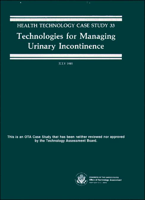 Technologies for Managing Urinary