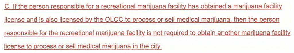 ........................... &_A person may not conduct, maintain, manage, or operate a medical marijuana facility in Beaverton unless a_-person responsible for the medical marijuana facility has a