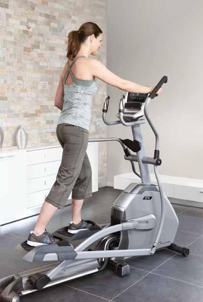 ELLIPTICALS: FOLDING AND NON-FOLDING 14 Low impact. High comfort.