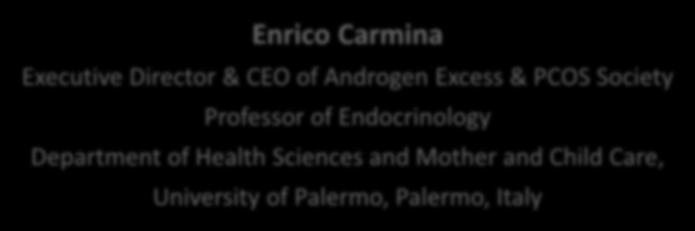 Society Professor of Endocrinology Department of Health