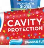 fluoride toothpaste for cavity protection
