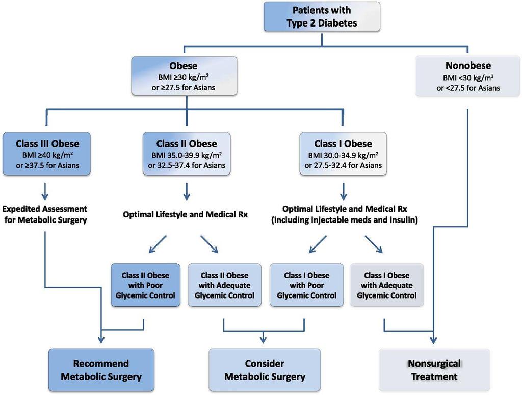 Algorithm for the treatment of T2DM, as recommended by DSS-II