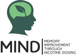 Nicotinic acetylcholine receptor loss in AD & nicotine can improve cognitive performance Subjects with MCI that convert to AD have loss of nicotinic receptors Non-smoking adults, ages 55+, who either