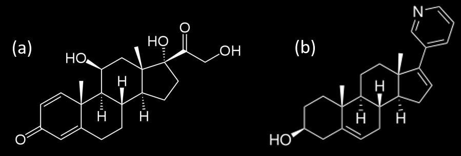 INTRODUCTION Prednisolone (Fig 1a) is a synthetic glucocorticoid, a derivative of Cortisol, used to treat a variety of inflammatory and autoimmune conditions and some cancers.