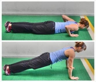 90degrees across the abs, 4=arms held across the chestelbows to knees, 5= elbows behind the head and