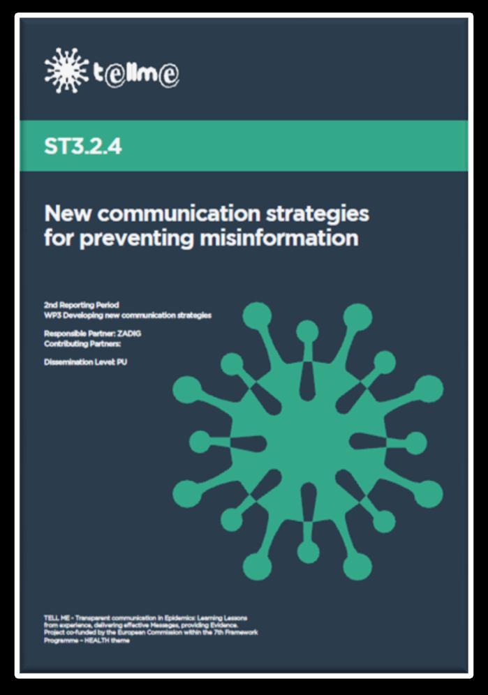 Communication strategies for better preparedness and prevention against the emergence and