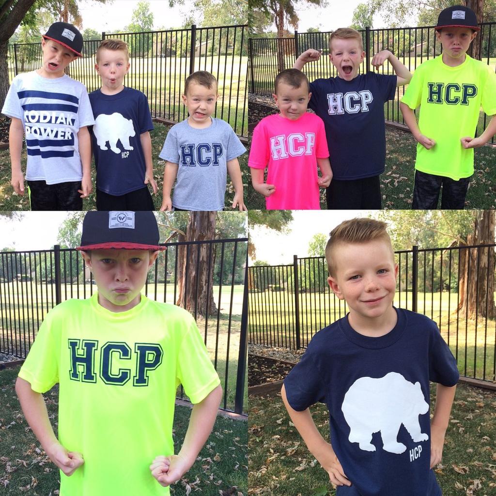 Our Kodiaks are roaring with excitement over the new HCP Spirit Wear!