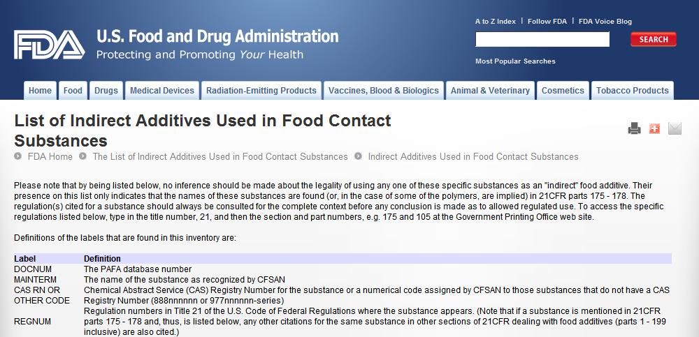 Food Contact Notifications The Food Contact Notification process is the primary means for the FDA to authorize new uses of food additives that are Food Contact Substances (FCS).