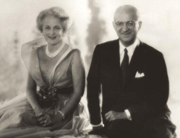 The legacy of Dr. and Mrs. Jules Stein arises from their role in the 20th century as visionaries.