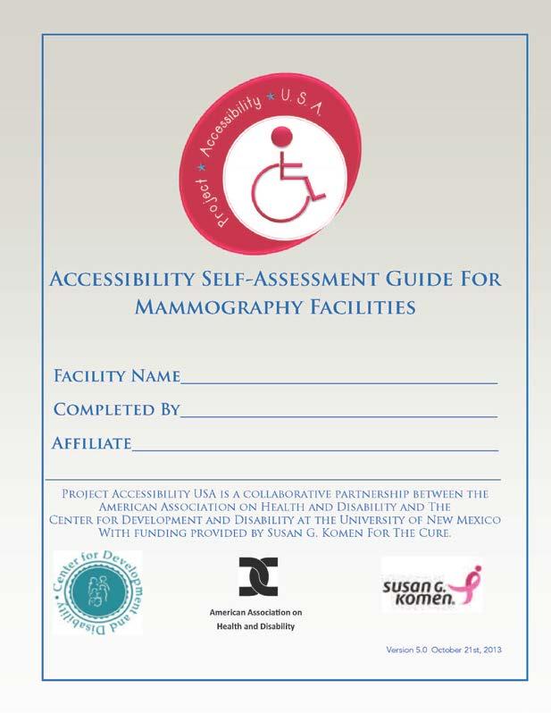 Assessment Guide for Mammography