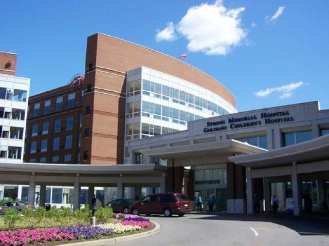 University of Rochester Medical Center 850-bed tertiary care hospital 120-bed emergency department (ED) Level 1 trauma