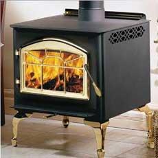Upgrade to an EPA certified wood stove Burns more efficiently