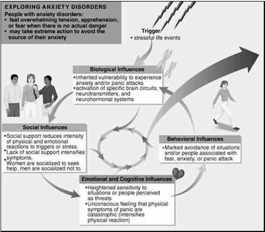 SUMMARY OF ANXIETY-RELATED 67 INTEGRATED MODEL OF ANXIETY DISORDERS 68 DISORDERS (PP.