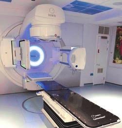 If you require hospital transport for your radiotherapy treatment, please discuss this with the radiographers at CT. Linear accelerator What happens when I come for my first treatment?