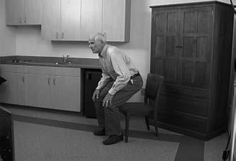 62 Teaching Independence: A Therapeutic Approach to Stroke Rehabilitation University Edition Student Workbook v Sit to Stand: Normal Movement Analyzing Normal Movement Before we begin, remember that