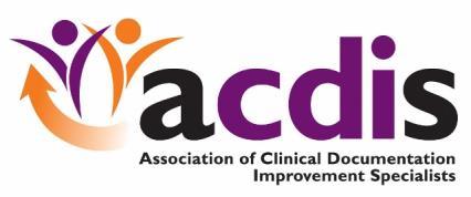 Association Agreement This Agreement is between the Association of Clinical Documentation Improvement Specialists (ACDIS, or National) and the, a local chapter of ACDIS (hereinafter LOCAL CHAPTER).