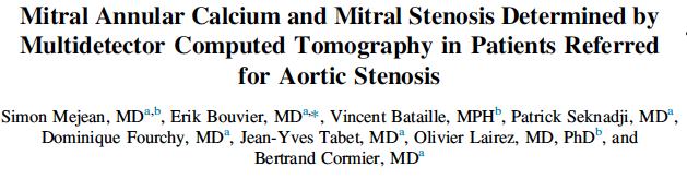 Anterior leaflet extension (A2) important role in stenosis Questions remain about thresholds of