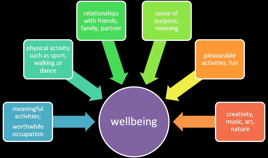 Understanding depression 1 Missing sources of wellbeing Depression is often a result of what is missing in our lives. Look at the diagram below.