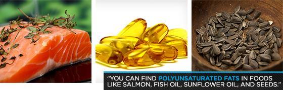 Types of Fat Polyunsaturated Fat - commonly referred to as oil ; liquid at room temperature