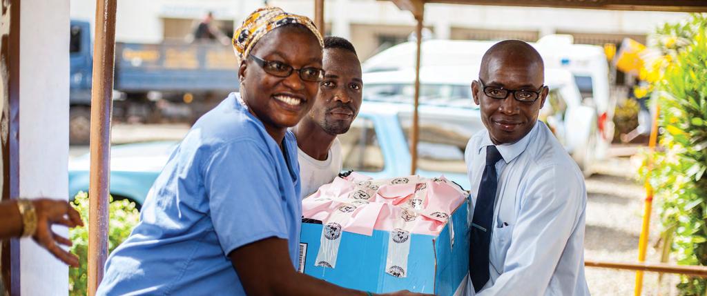 Improving health facilities and care for obstetric emergencies UNFPA provided technical support to the Government of Sierra Leone during 2017 to address how to improve the treatment of obstetric