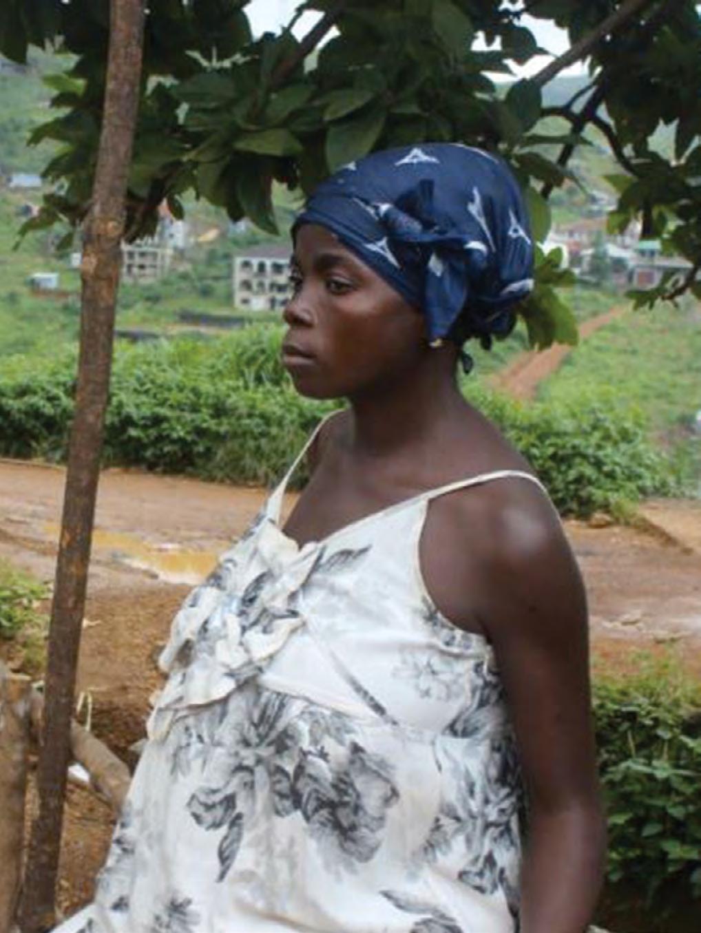 A landslide disaster survivor tells of her trauma and survival Martha Kamara at the Saio displacement site, Regent Regent, SIERRA LEONE- At around 5 o clock in the morning I left my house to go to