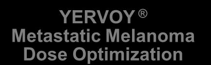 Velcade Combo Gastric Ovarian Adolescent melanoma + GBM^ Elotuzumab*