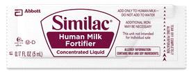 Similac Human Milk Fortifier Concentrated Liquid Now available as a concentrated liquid.