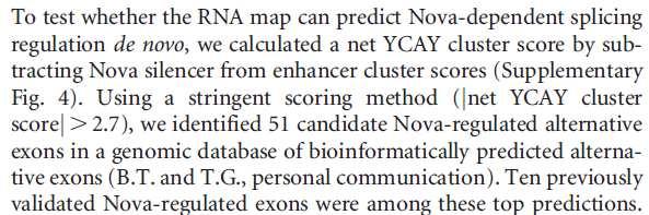 Genome-wide scanning with the Nova-score