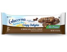 Glucerna Crispy Delights Nutrition Bars For people with diabetes. Use under medical supervision.
