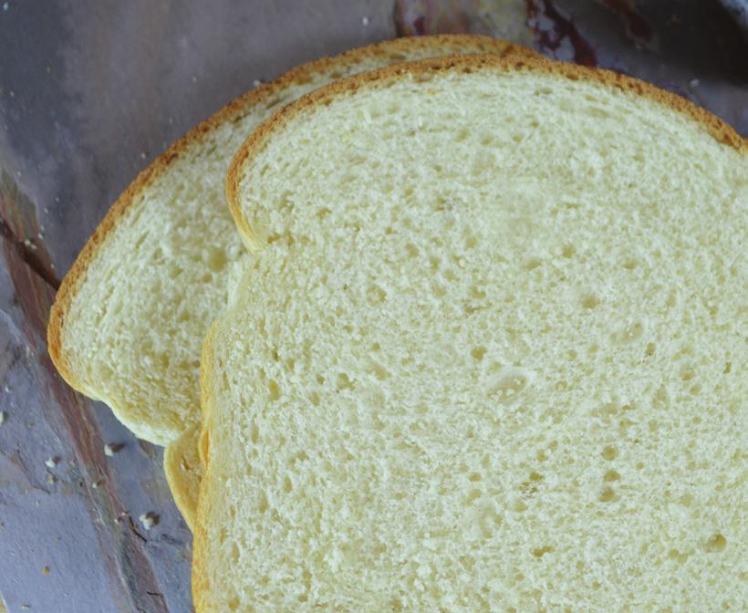 Fiber for the People Figure 1: White pan bread made using 100% HealthSense high fiber wheat flour.