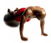 basketball) Extend your arms fully and squeeze the muscles.