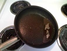 Temperature Residue Left Over After Cooking Liquid To