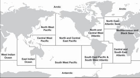 6WDCS Delivering Protection through Regions Map of the WDCS regions WDCS has invested significant research and capacity throughout the world s oceans.