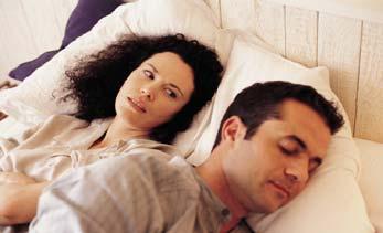 relationship with partners have poorer quality sleep and smaller