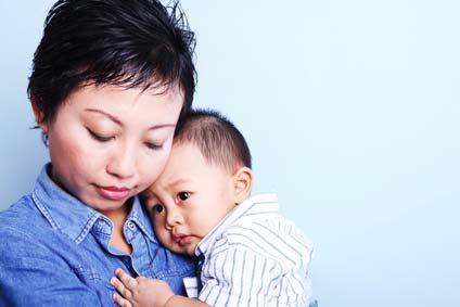 depressed mothers had more sleep disturbances and less time in deep sleep Study of Chinese- American mothers