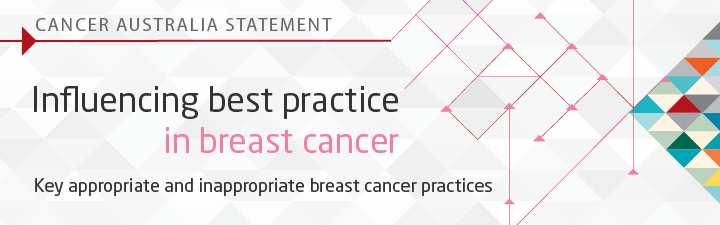 Triple Assessment of Breast Symptoms 12 practices identified as appropriate or inappropriate for the provision of