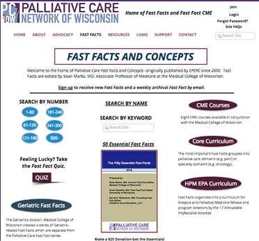 (in-person) PALLIATIVE CARE FAST
