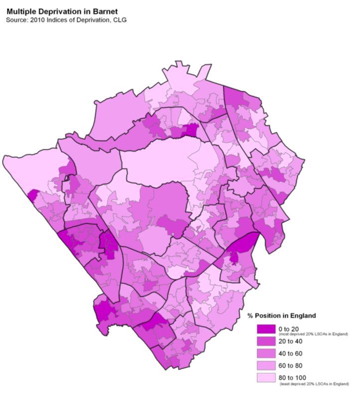 deprived areas. Ethnicity Ethnicity is also a key factor in diabetes prevalence.