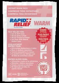 Tested to retain heat much longer compared to other traditional instant warm packs.