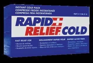 Having the instant cold pack as part of your first aid kit on the sidelines of life allows you to treat an injury