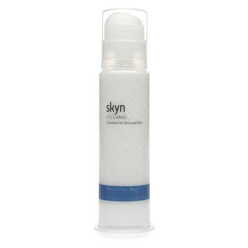 Skyn Iceland: Glacial Face Wash Skyn Iceland Glacial Face Wash with Biospheric Complex is formulated with pure Icelandic glacial waters and beneficial botanicals.