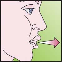 Point the end of the nozzle toward the side of your nose, away from the center of your nose (septum). This helps get the medicine to the right part of your nose. 2.