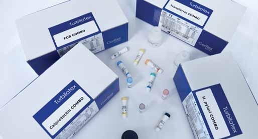 Our provided kits: 1. Tumoral Panel: FOB Turbilatex Calprotectin Turbilatex Transferrin Turbilatex 2. Infectious Panel: H. pylori Turbilatex Turbilatex products offer: High quality and reliability.