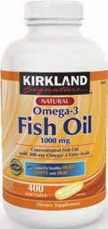 Supports healthy joints* Kirkland Signature Fish Oil is processed for purity using molecular